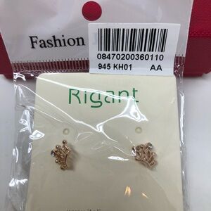 Regant Elegant Gold and Silver Earrings